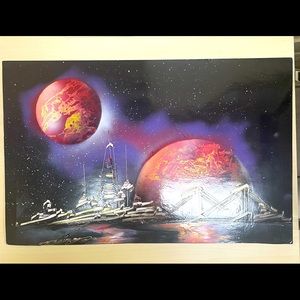 Original handmade spray painted on a poster board 🇺🇦